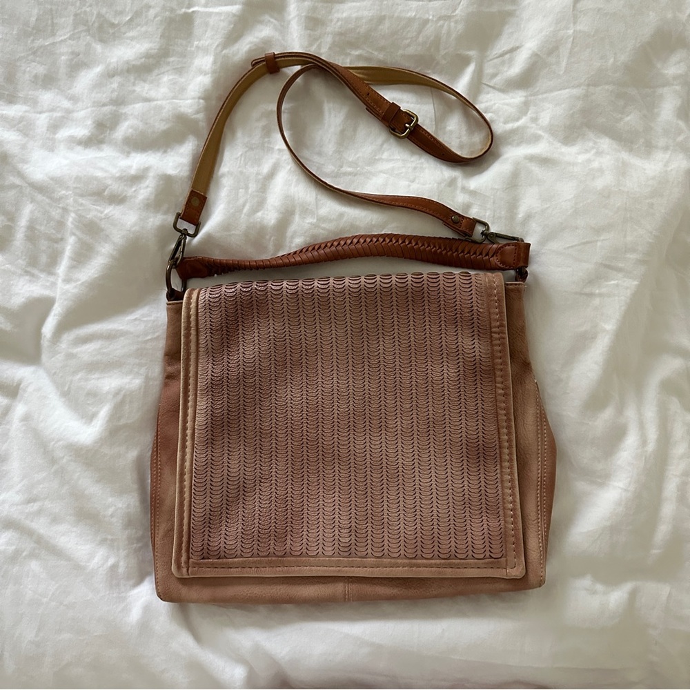 Free People Golden Valley Crossbody Messenger Bag